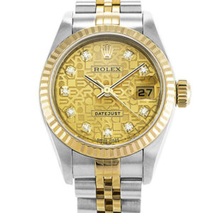 Rolex Datejust Gold Dial 79173 26 mm