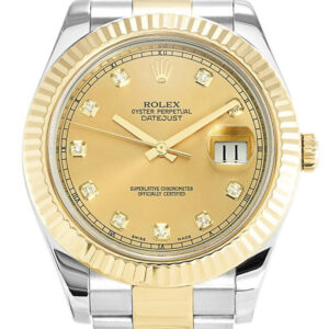 Rolex Datejust II Gold Dial 116333 41 mm