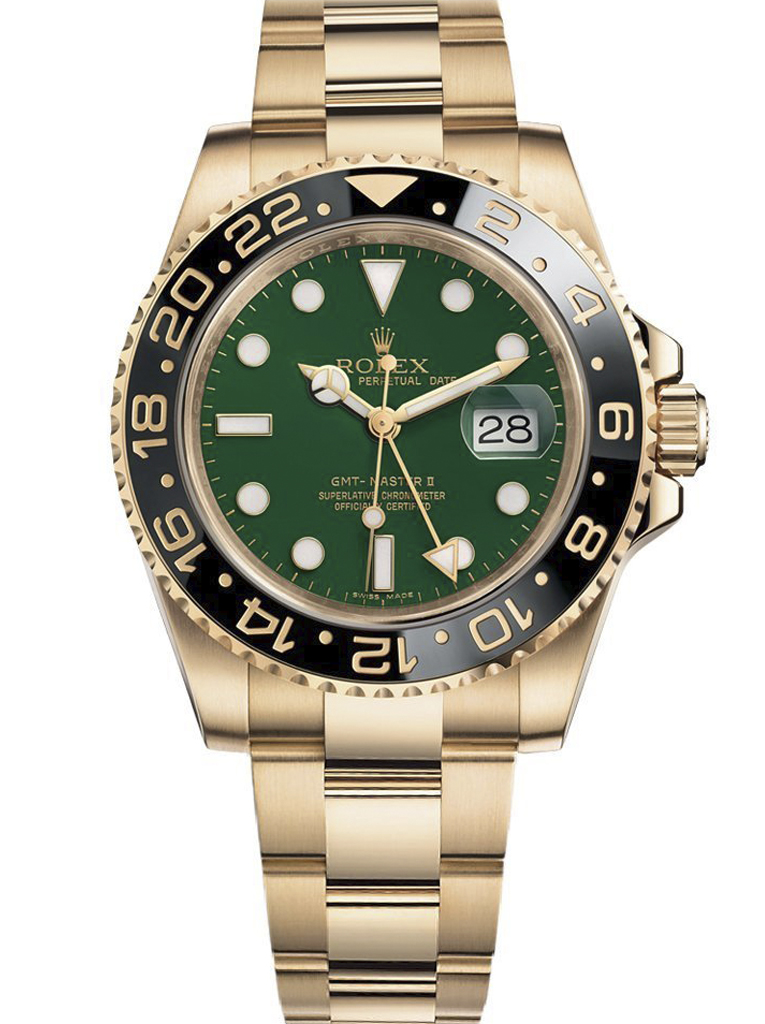 Superclone Rolex GMT-Master II Green Dial 116718LN