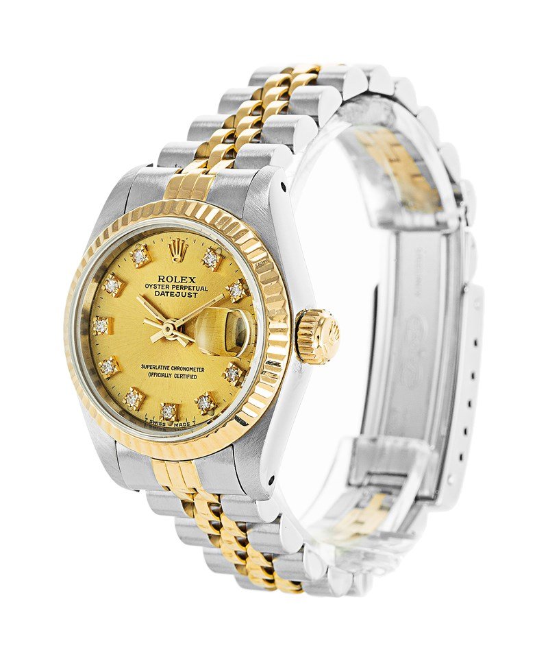 Rolex Datejust Gold Dial 69173-2 26 mm - Image 2