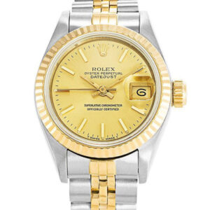 Rolex Datejust Gold Dial 69173 26 mm