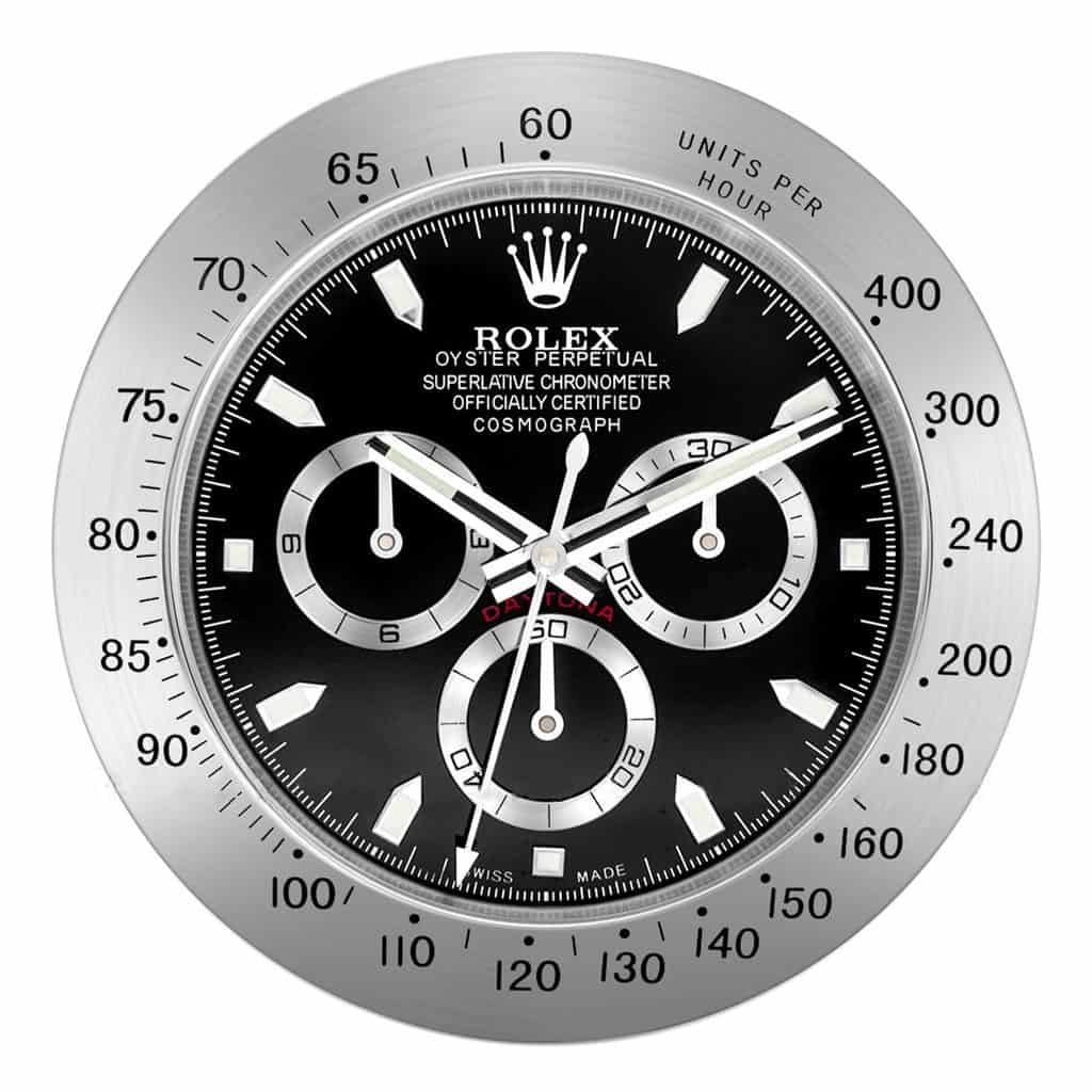 ROLEX WALL CLOCK – DAYTONA CHRONOGRAPH BLACK - Image 2