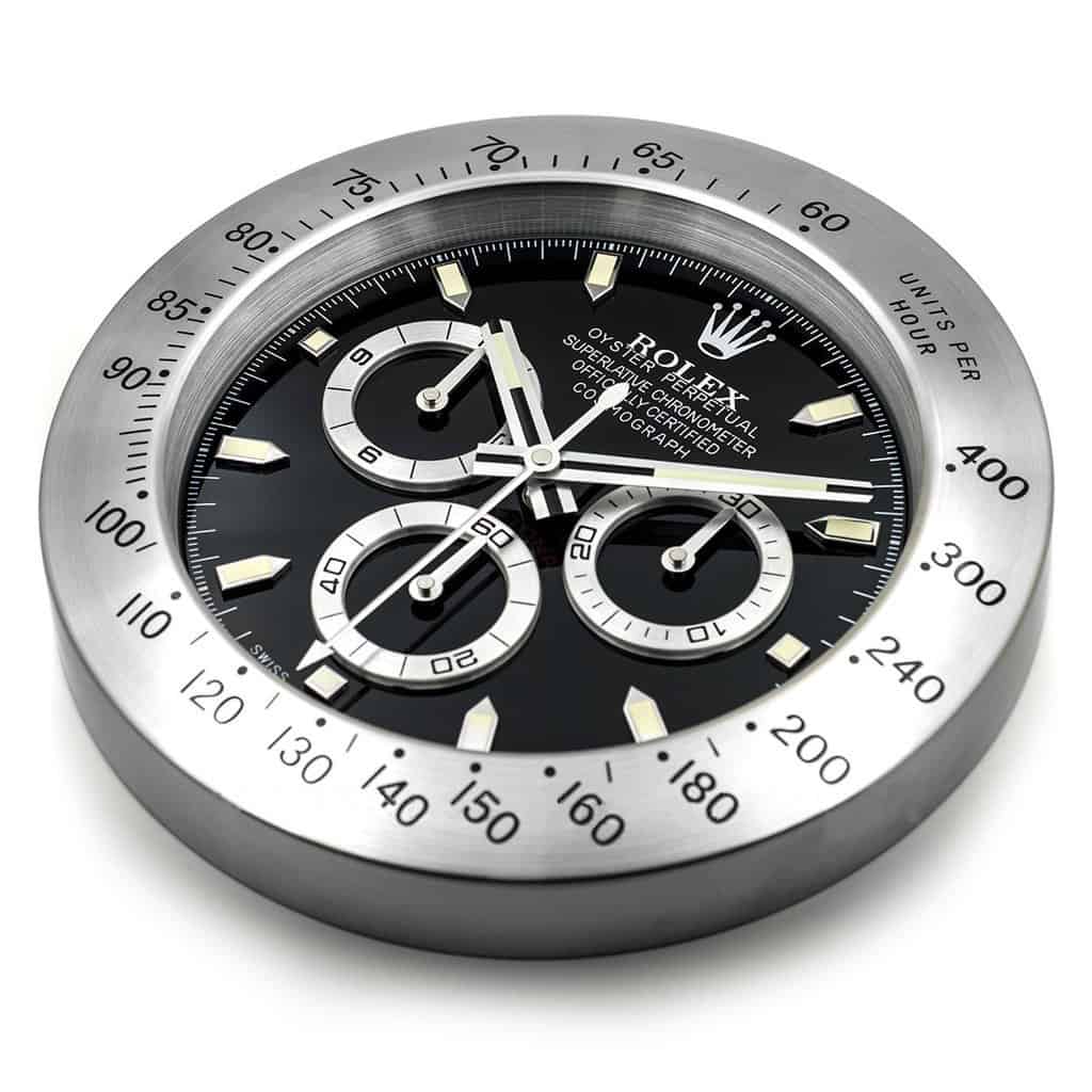ROLEX WALL CLOCK – DAYTONA CHRONOGRAPH BLACK - Image 4