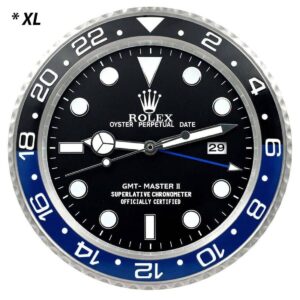 ROLEX WALL CLOCK – GMT MASTER II BATMAN