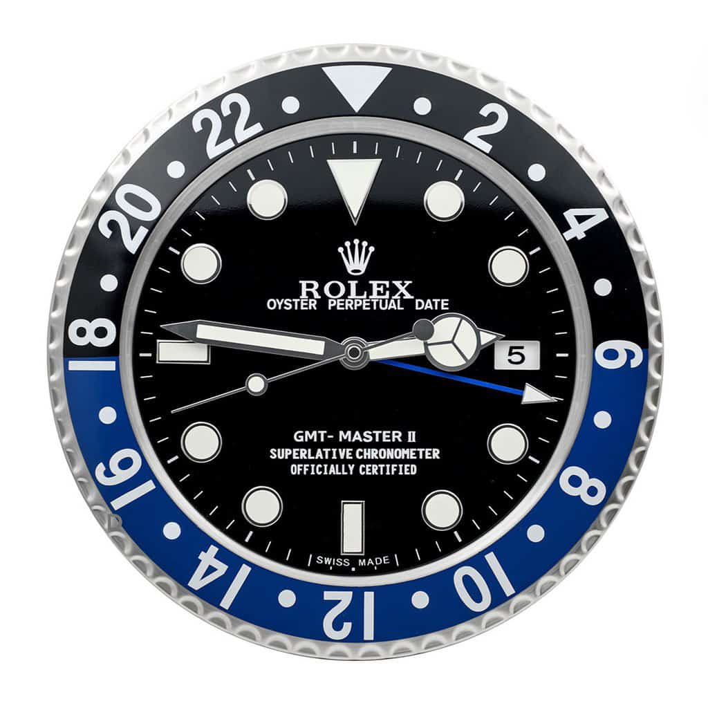 ROLEX WALL CLOCK – GMT MASTER II BATMAN - Image 8
