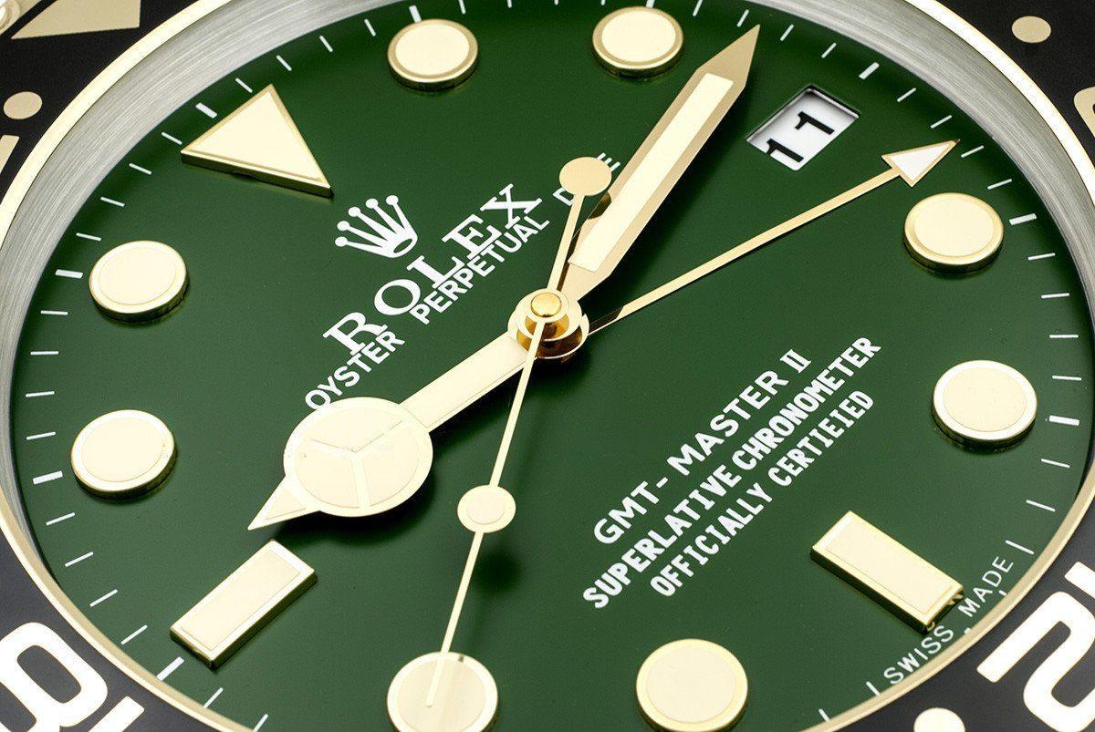 ROLEX WALL CLOCK – GMT MASTER II GOLD - Image 3