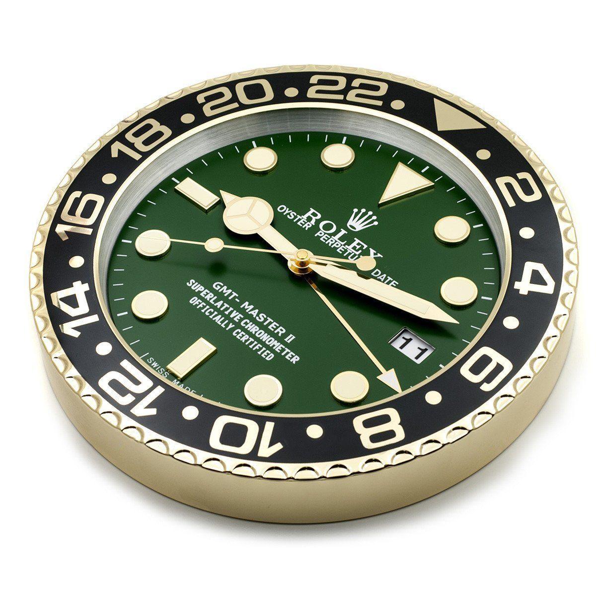 ROLEX WALL CLOCK – GMT MASTER II GOLD - Image 5