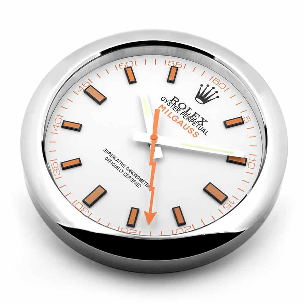 ROLEX WALL CLOCK – MILGAUSS WHITE - Image 3