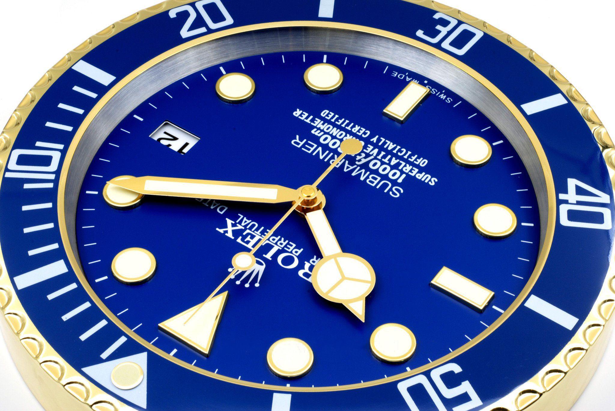 ROLEX WALL CLOCK – SUBMARINER BLUESY - Image 3