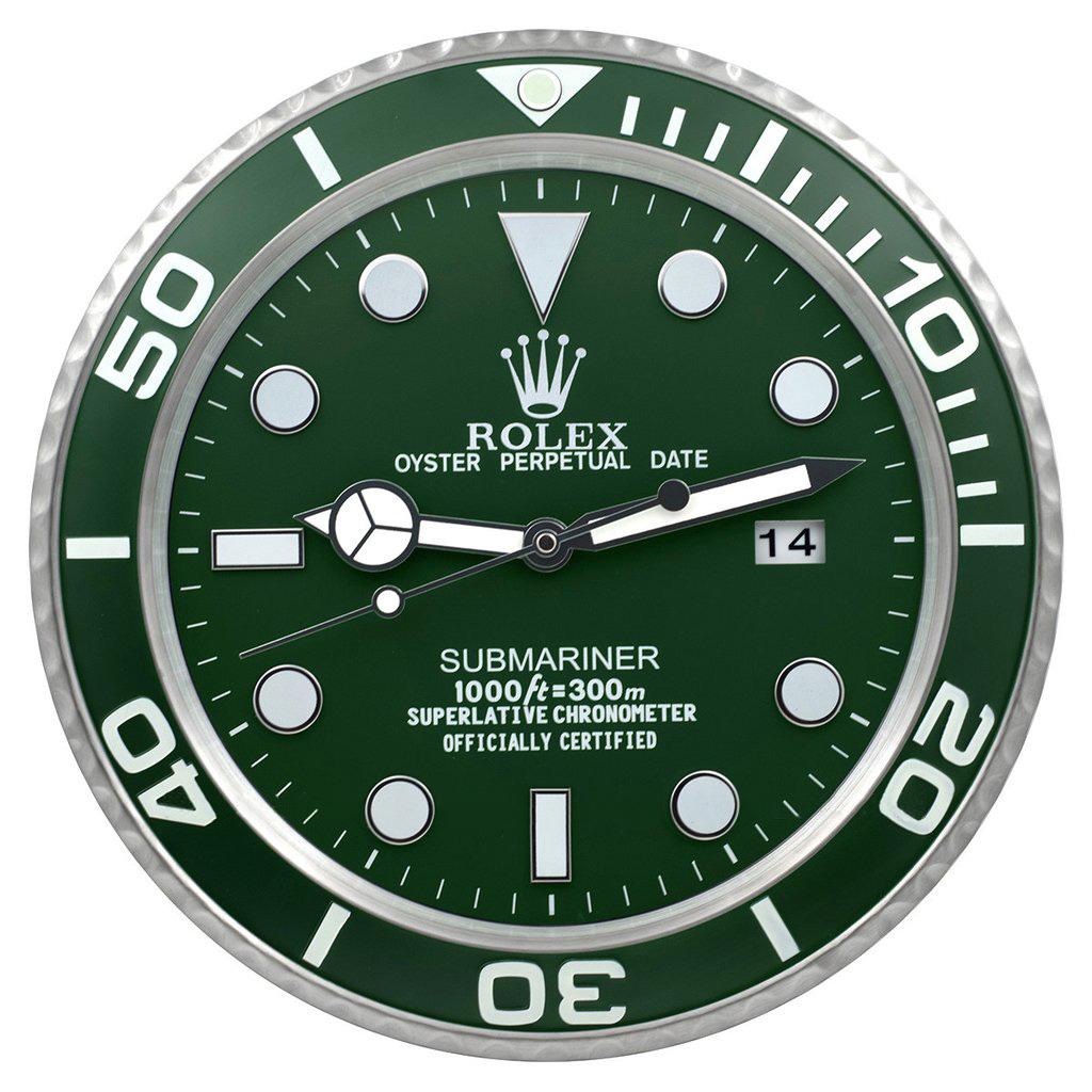 ROLEX WALL CLOCK – SUBMARINER ‘HULK‘ EDITION - Image 3