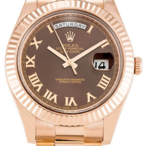 Rolex Day-Date II Chocolate Dial 218235 40 mm