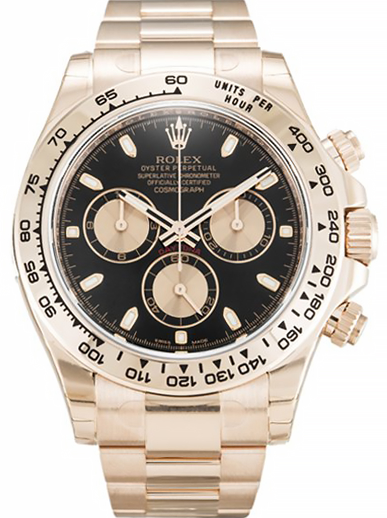 Rolex Daytona Black Dial 116505