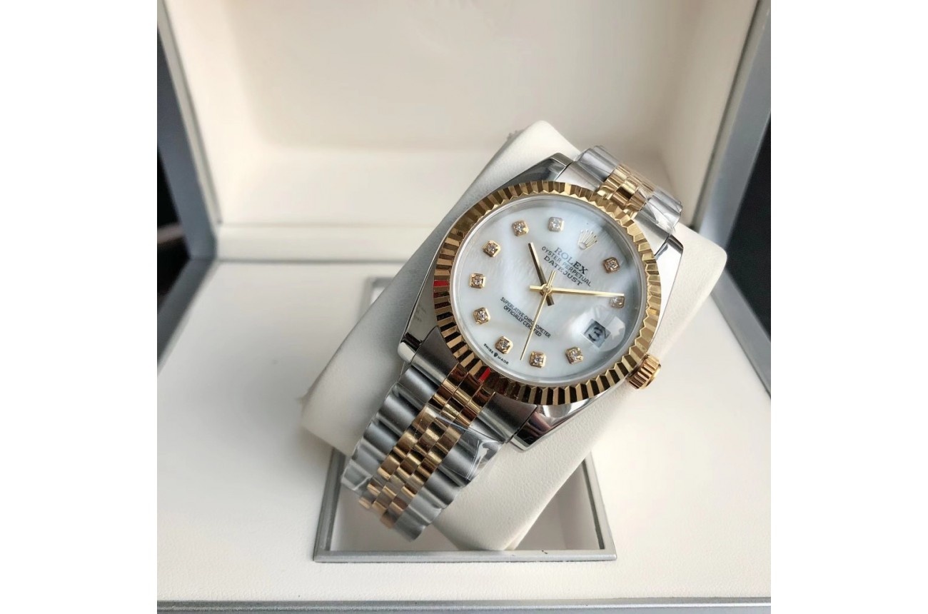 Rolex Datejust RG/SS Jub White/Dial 36/28 mm - Image 3