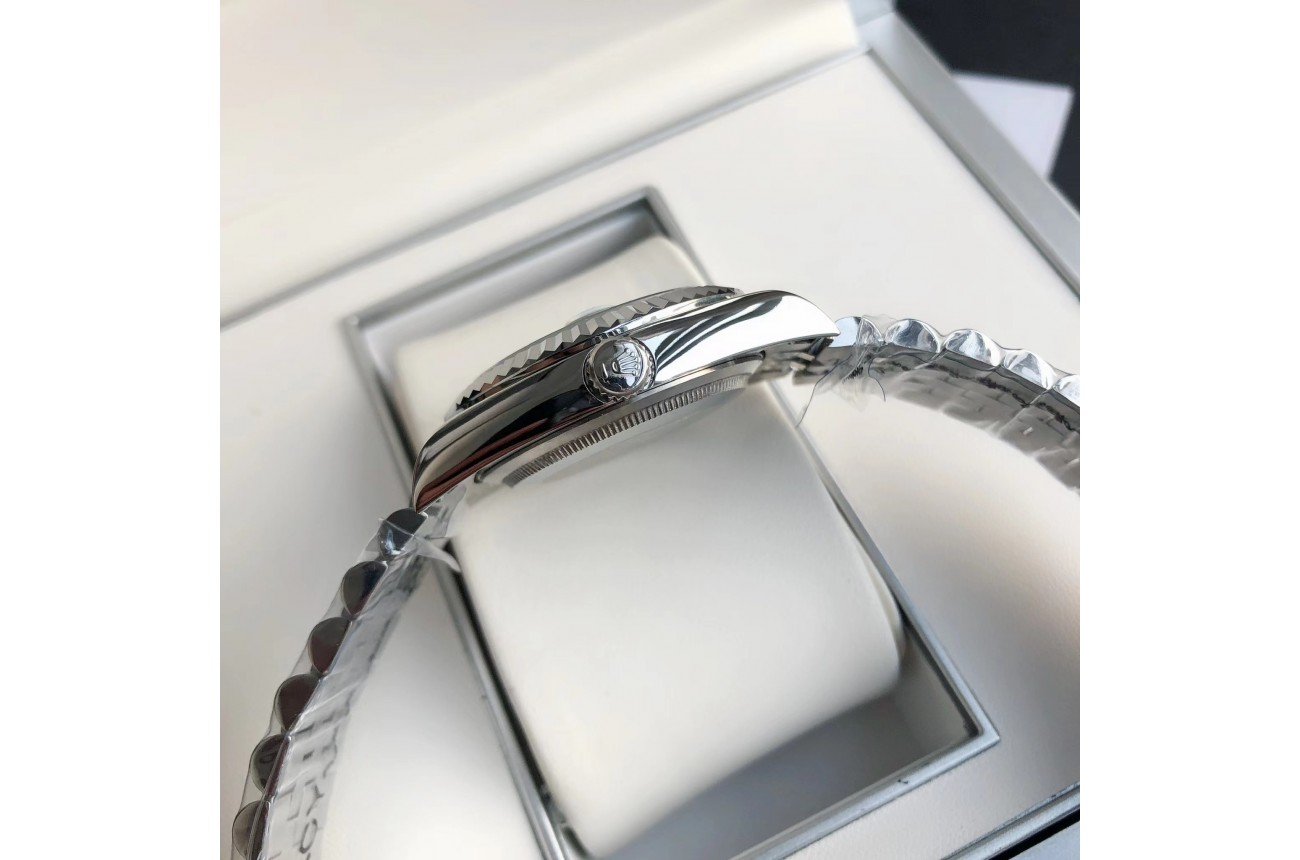 Rolex Datejust SS/SS Jub Green/Dia 36/28 mm - Image 9