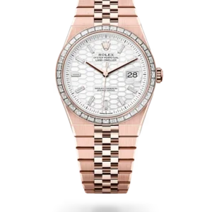 Rolex Land-Dweller 40 mm Everose gold and diamonds
