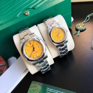 Rolex Oyster Perpetual SS/SS Yellow/Stk 31/41 mm