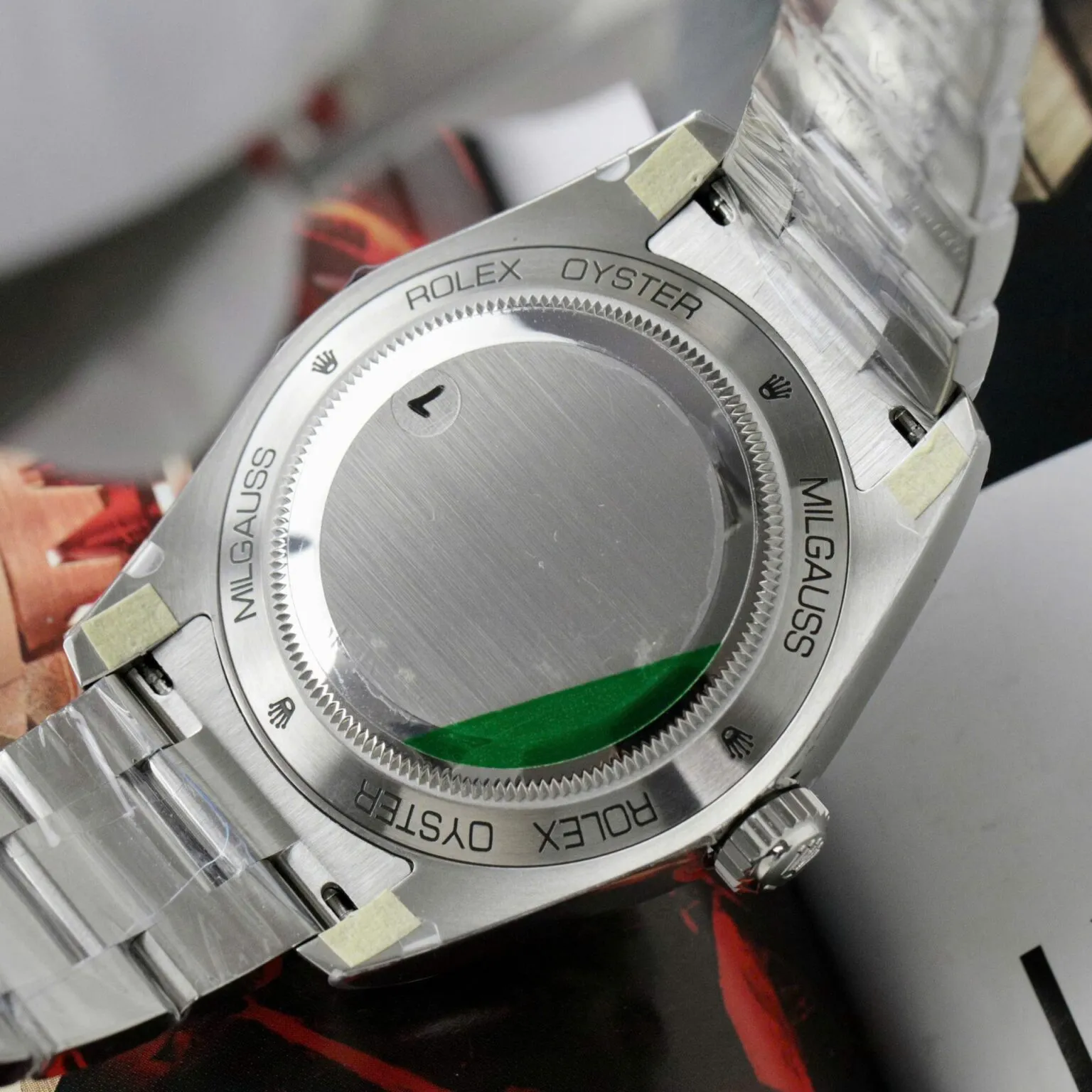 Rolex Milgauss Black Dial 116400GV - Image 10
