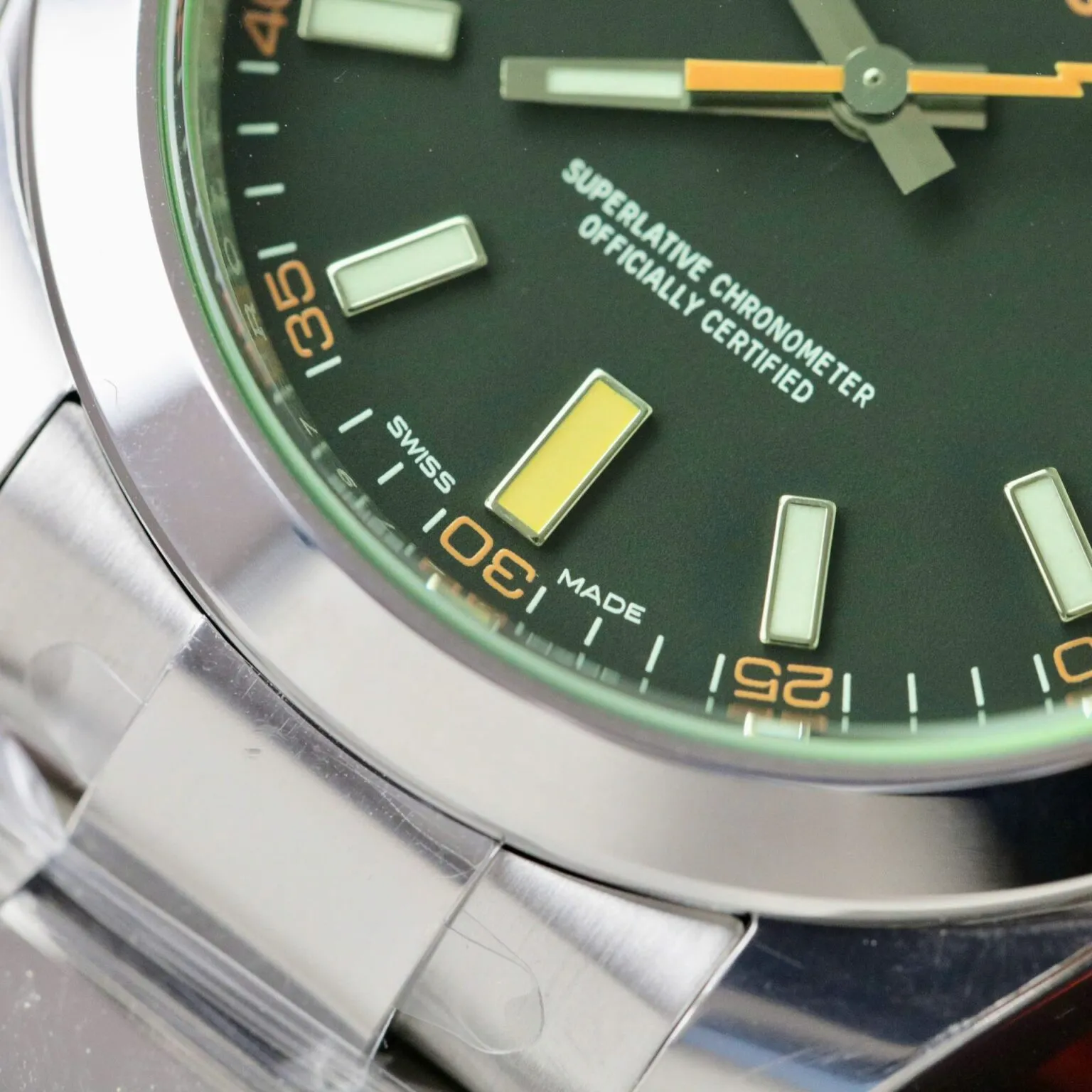 Rolex Milgauss Black Dial 116400GV - Image 7