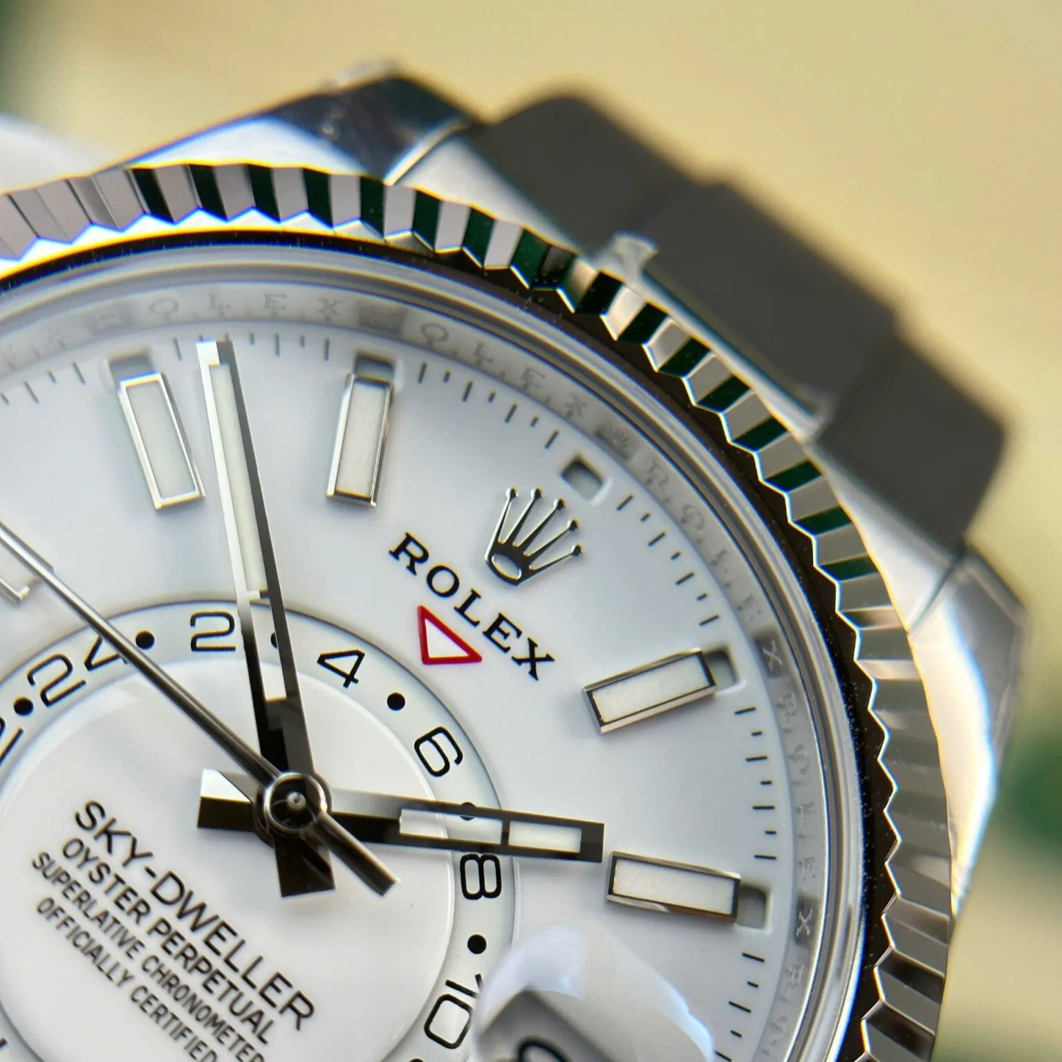 Superclone Rolex Sky-Dweller Intense white Dial 336239 - Image 6