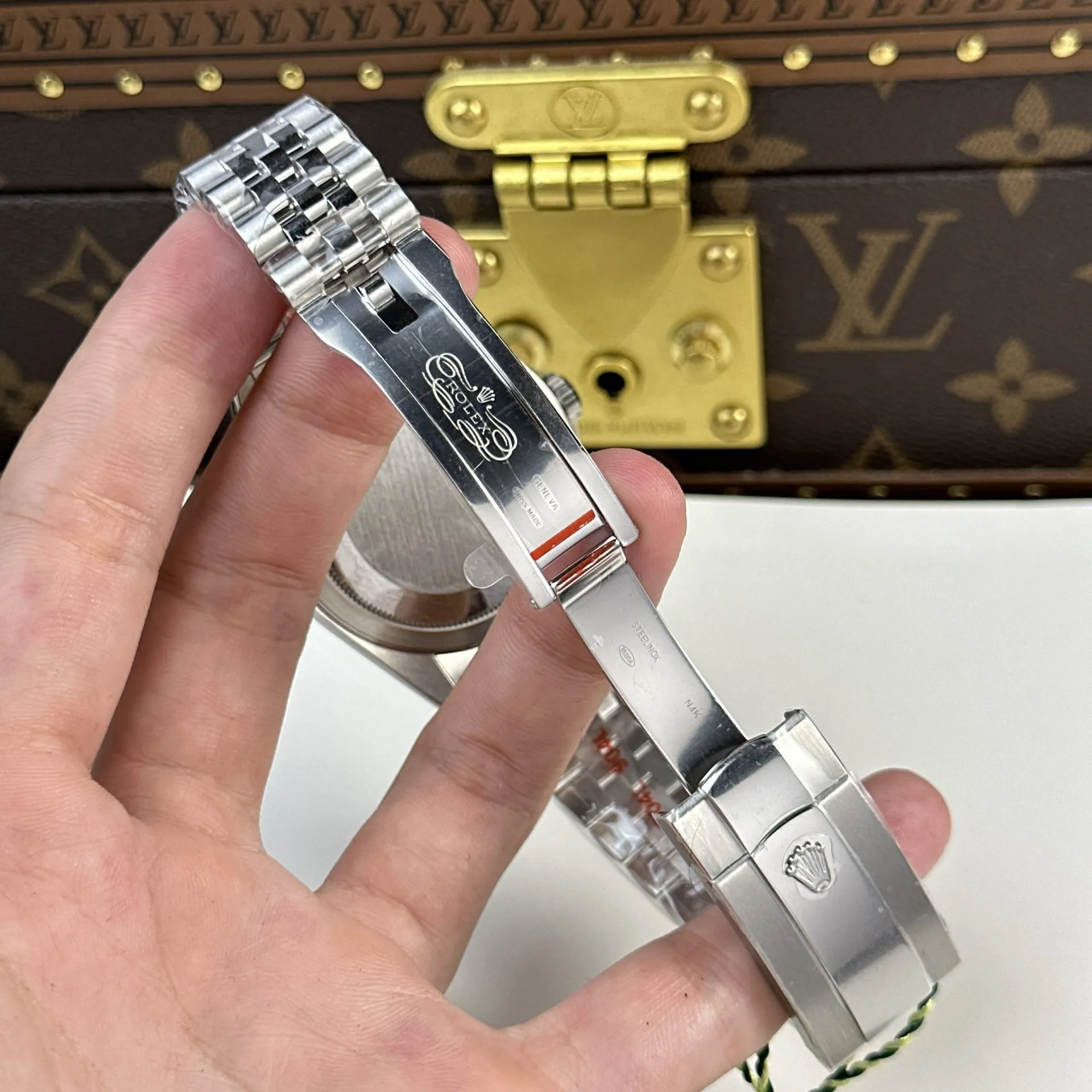 Superclone Rolex Sky-Dweller Intense white Dial 336934 Jubilee - Image 9