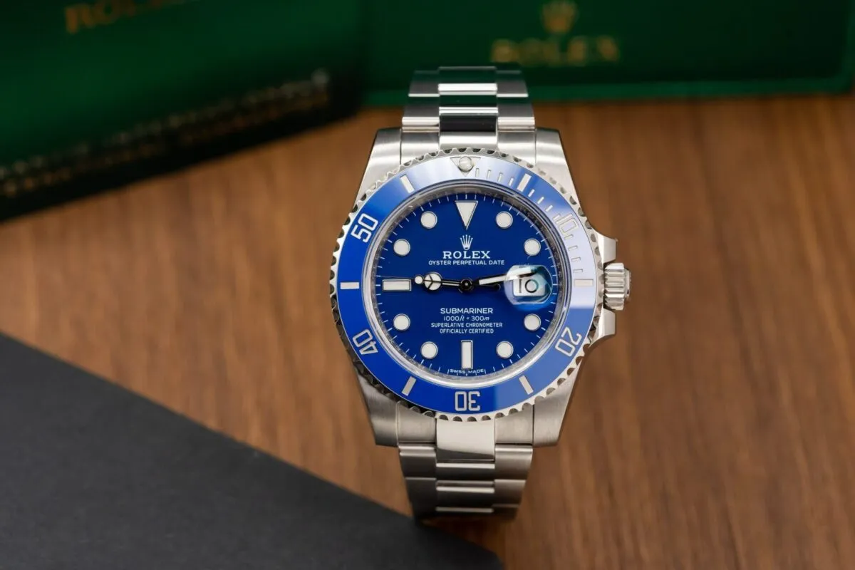 Rolex Submariner Blue Dial 116619LB “Smurf” - Image 2