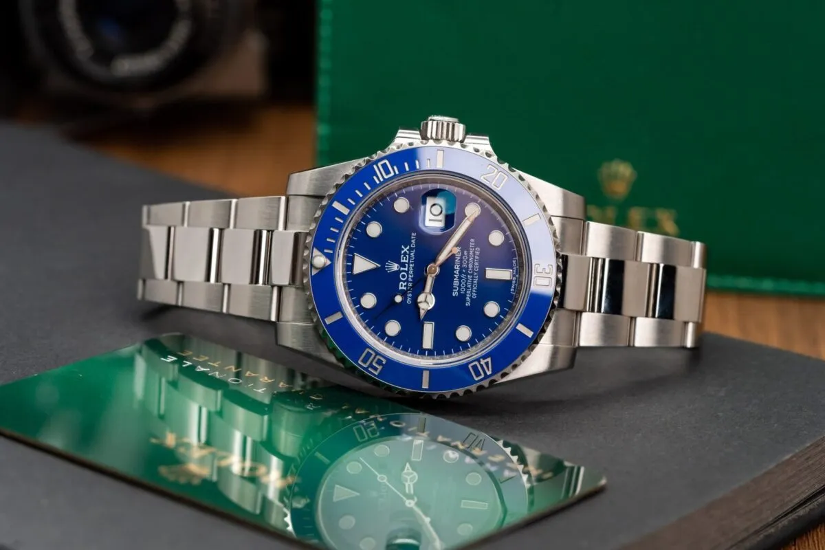 Rolex Submariner Blue Dial 116619LB “Smurf” - Image 3