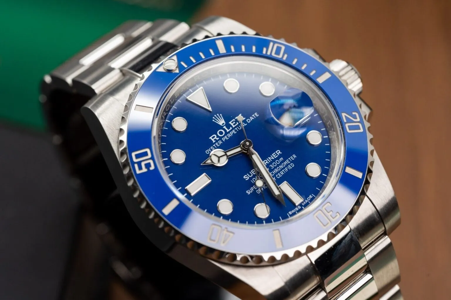 Rolex Submariner Blue Dial 116619LB “Smurf” - Image 5