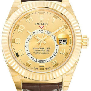 Rolex Sky-Dweller Gold Dial 326138