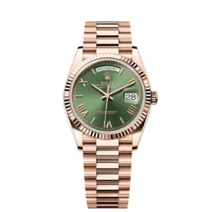 Superclone Rolex Day-Date Olive Dial 128235 36 mm
