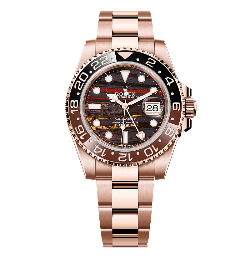 Superclone Rolex GMT-Master II 126715CHNR Tiger Iron Dial