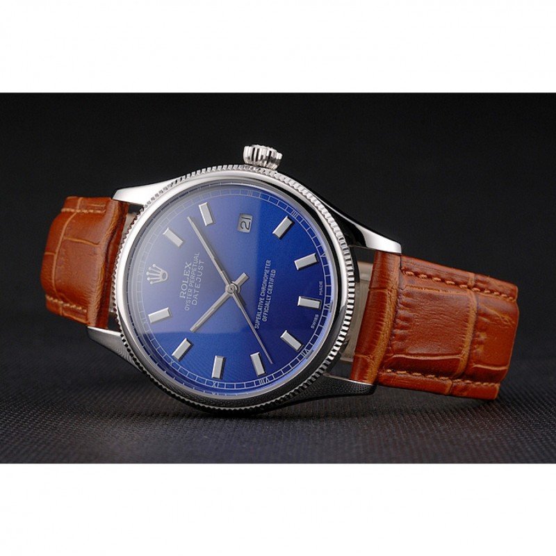 Superclone Rolex Datejust Blue Dial REP016817 38 mm - Image 4