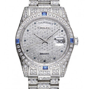 Superclone Rolex Day-Date Diamond Dial 621613 37 mm