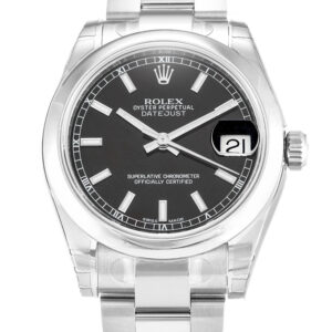 Rolex Lady-Datejust Black Dial 178240-2 31 mm