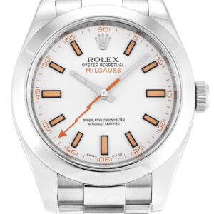 Rolex Milgauss White Dial 116400