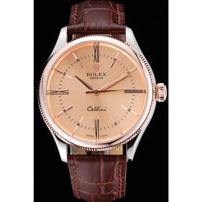 Rolex Cellini Orange Dial 622840 - Image 2