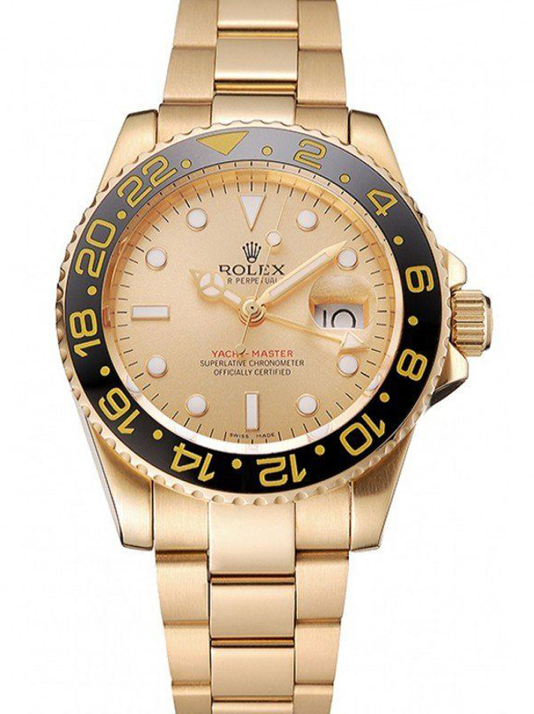 Superclone Rolex GMT-Master II Gold Dial 1453749