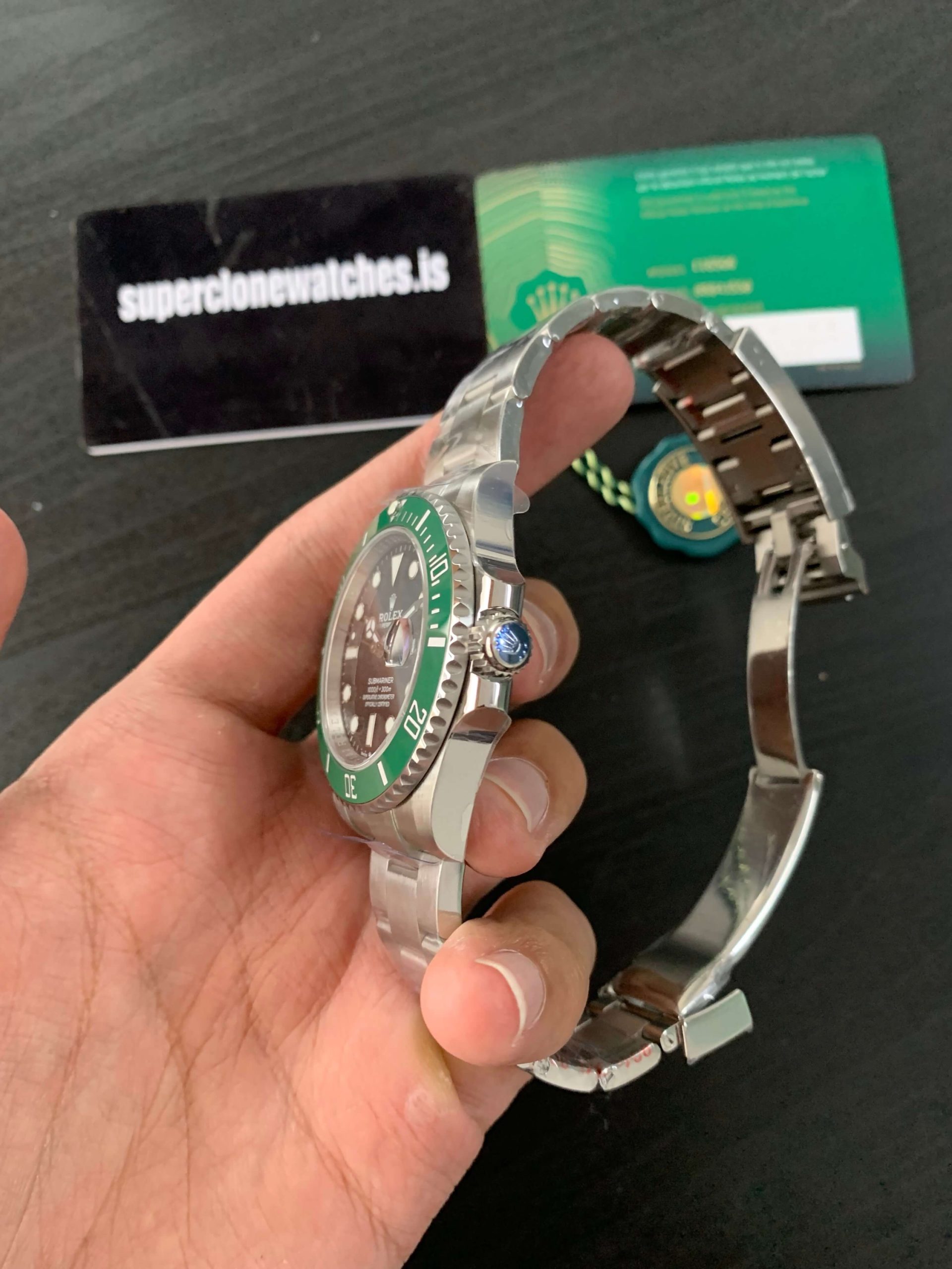 Superclone Rolex Submariner Black Dial 126610LV “Starbucks” - Image 5