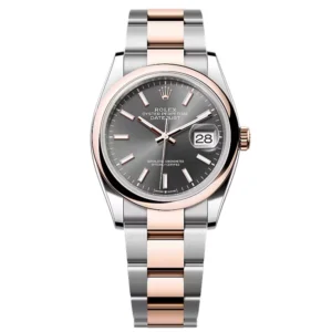Superclone Rolex Datejust Dark Rhodium Dial 126201-0014 36 mm