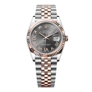 Superclone Rolex Datejust Slate Roman Diamond Dial 126231-0023 36 mm