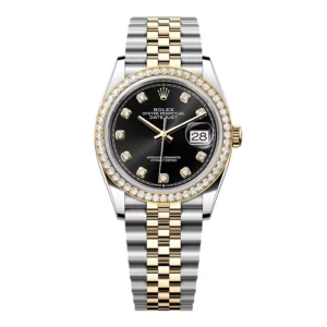 Superclone Rolex Datejust Black Diamond Dial 126283RBR-0007 36 mm