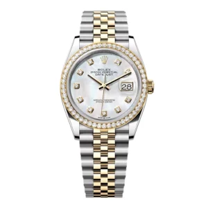 Superclone Rolex Datejust Mother of Pearl Diamond Dial 126283RBR-0009 36 mm