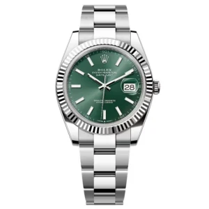 Superclone Rolex Datejust Mint Green Dial 126334-0027 41 mm