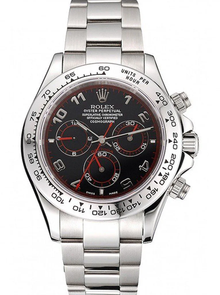 Superclone Rolex Daytona Black Dial 80296