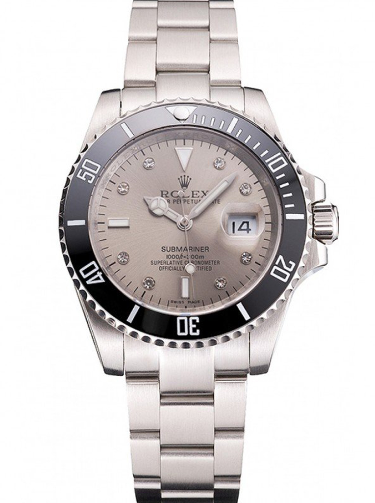 Superclone Rolex Submariner Silver Dial PR16233S