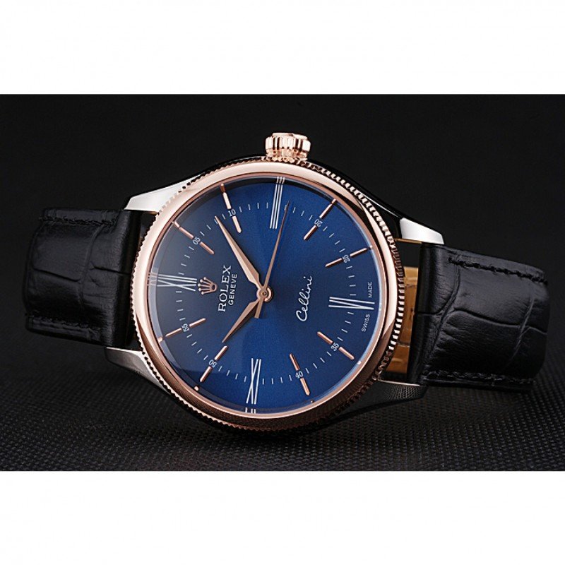 Rolex Cellini Blue Dial 622841 - Image 4