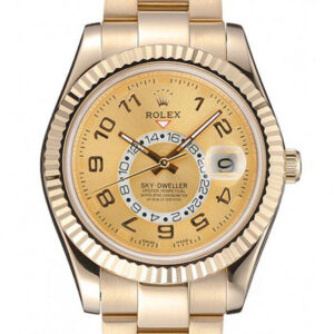Rolex Sky-Dweller Gold Dial 80243