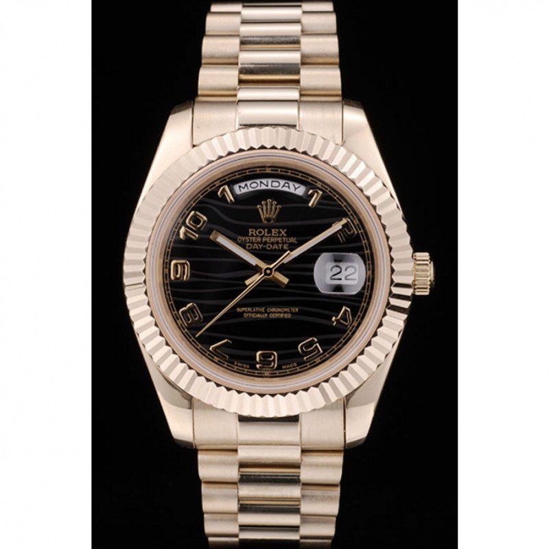 Superclone Rolex Day-Date Black Dial 41998 40 mm - Image 2