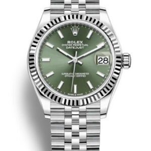Rolex Datejust Mint Green Dial 278274 31 mm