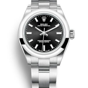 Rolex Oyster Perpetual Lady Black Dial 276200 28 mm