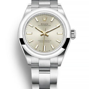 Rolex Oyster Perpetual Lady Silver Dial 276200 28 mm